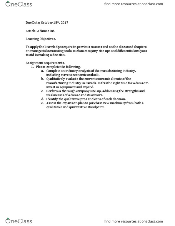 MATH 252 Lecture Notes - Lecture 7: Management Accounting, Due Date thumbnail