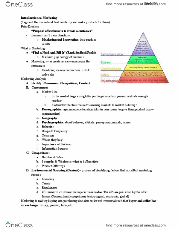 SMG SM 131 Lecture Notes - Lecture 4: Retail, Customer Experience, Focus Group thumbnail