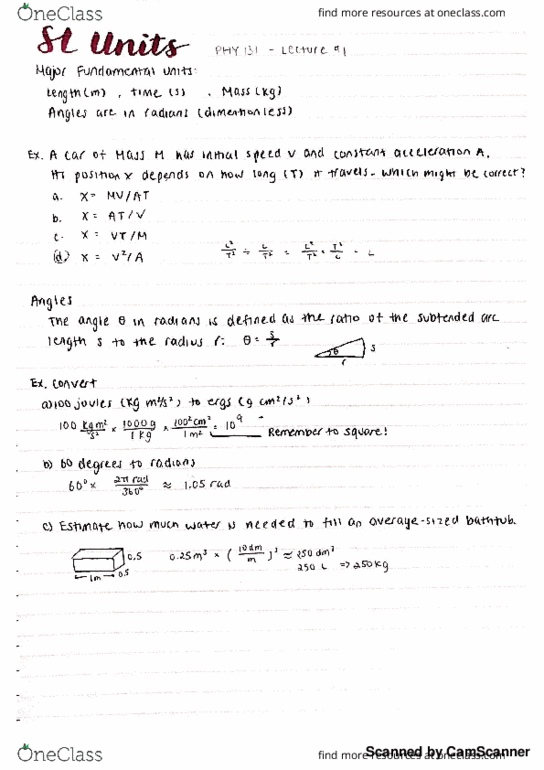 PHY131H1 Lecture 1: SI Units thumbnail