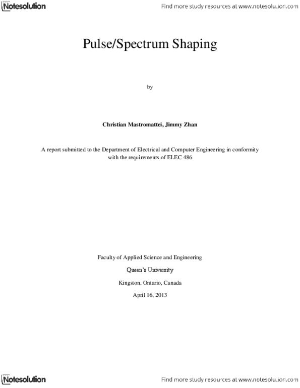 ELEC 486 Lecture Notes - Wavelength-Division Multiplexing, Pulse Shaping, Sinc Filter thumbnail