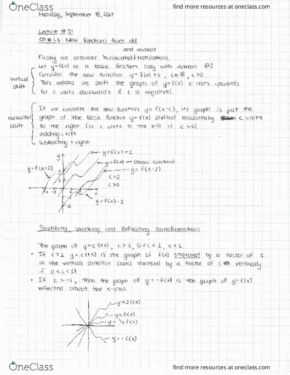 MATH 1013 Lecture Notes - Lecture 5: Vertica thumbnail