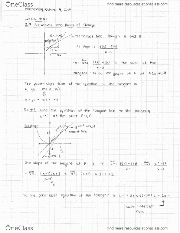 MATH 1013 Lecture Notes - Lecture 12: Ope, Ath thumbnail