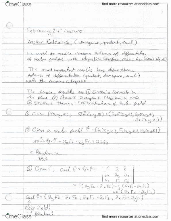 MATH 264 Lecture 14: Math 264 Lecture 14 Notes thumbnail