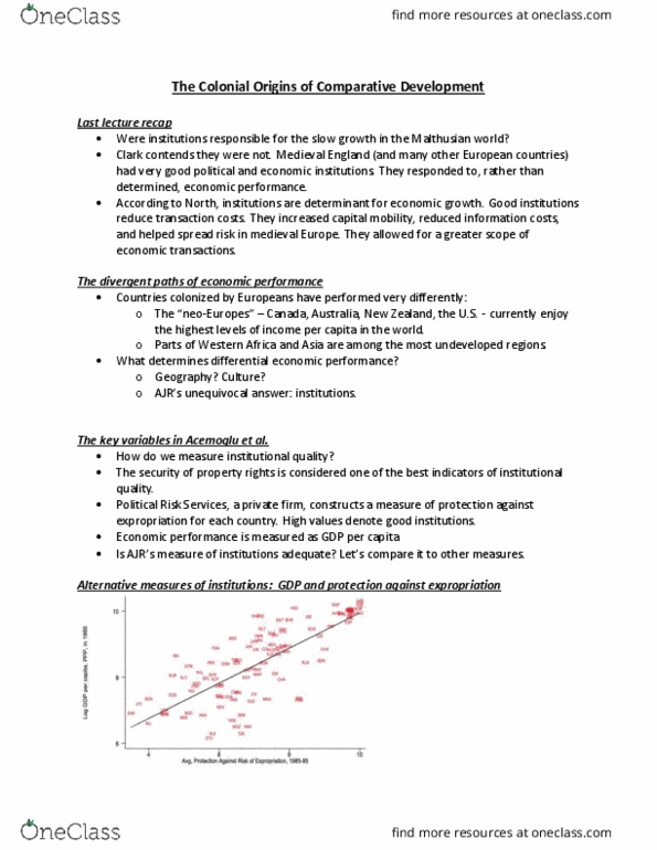 ECON 334 Lecture Notes - Lecture 10: Instrumental Variable, England In The Middle Ages, Econometrics thumbnail