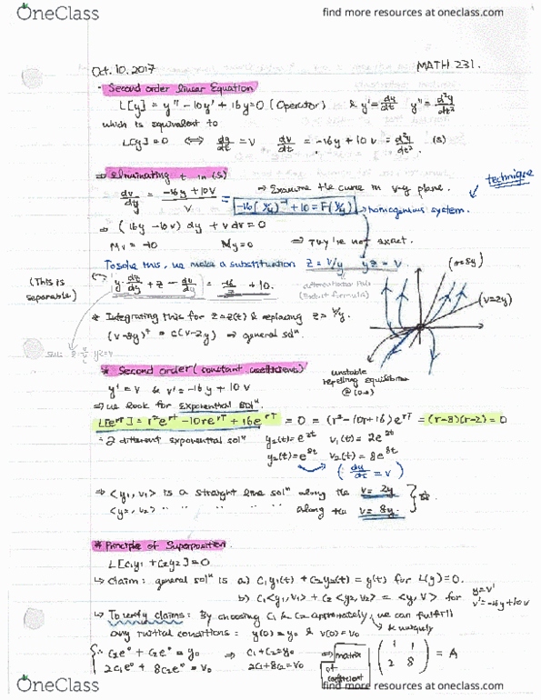 MATH 231 Lecture 7: Oct.10-Oct.11 thumbnail