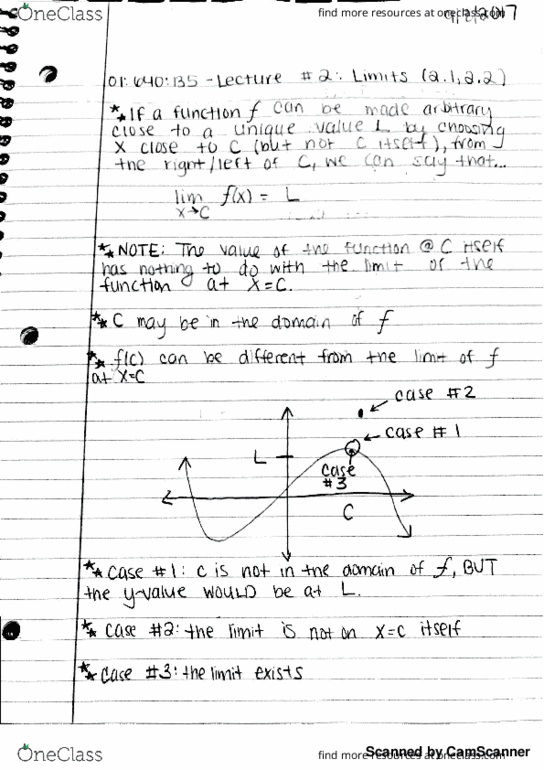 01:640:135 Lecture 2: Limits thumbnail