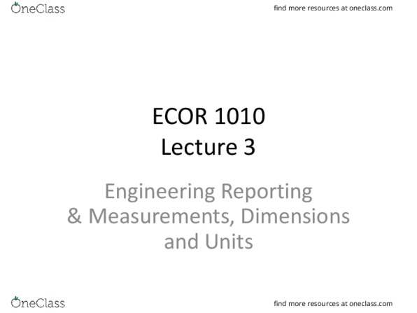 ECOR 1010 Lecture Notes - Lecture 3: Spell Checker, Patent Attorney, Alcan Open thumbnail