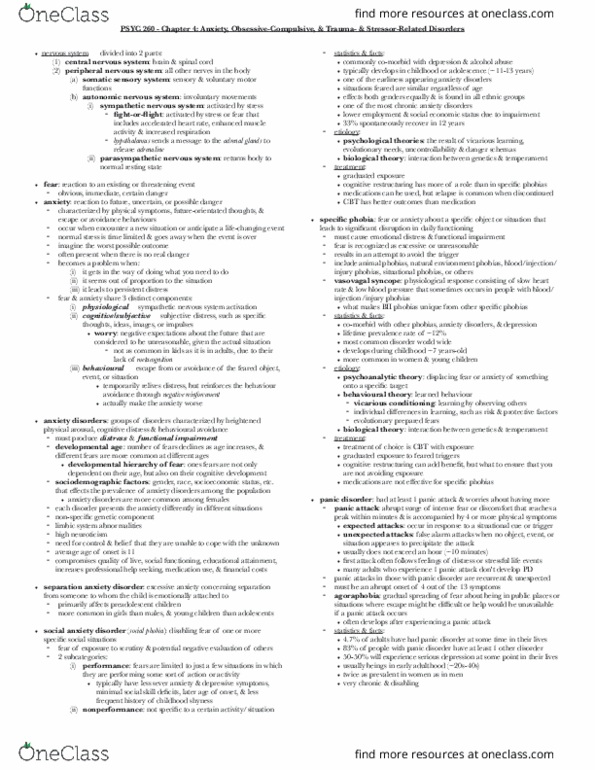 PSYC 260 Chapter Notes - Chapter 4: Biopsychosocial Model, Trichotillomania, Extraversion And Introversion thumbnail