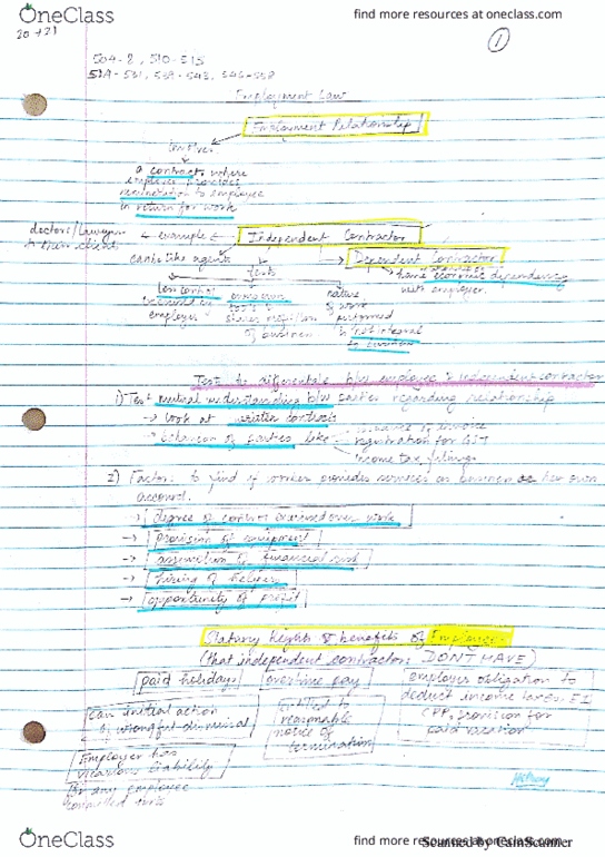 AFM231 Chapter 20-21: 20+21_Employment Law thumbnail