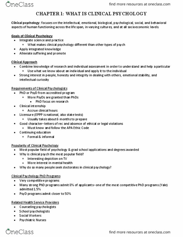 PSYCH 156A Lecture Notes - Lecture 1: Autonomic Nervous System, Identity Crisis, Comorbidity thumbnail