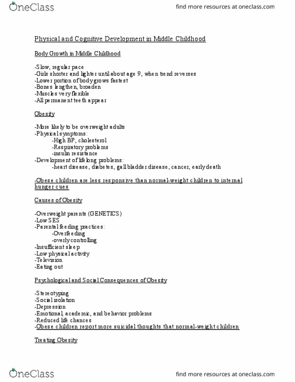 PSYC 350 Lecture Notes - Lecture 2: Gallstone, Reinforcement, Insulin Resistance thumbnail