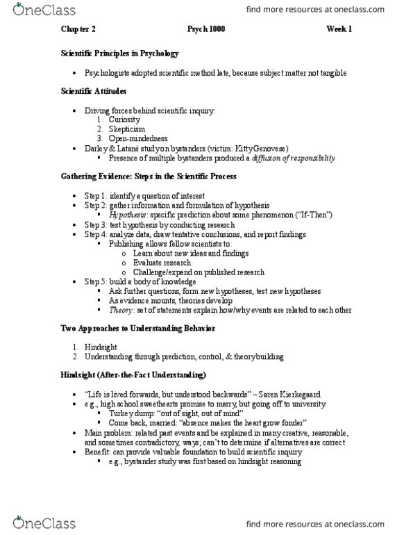 Psychology 1000 Lecture Notes - Lecture 6: Natural Sciences And Engineering Research Council, Visual Acuity, Canadian Psychological Association thumbnail