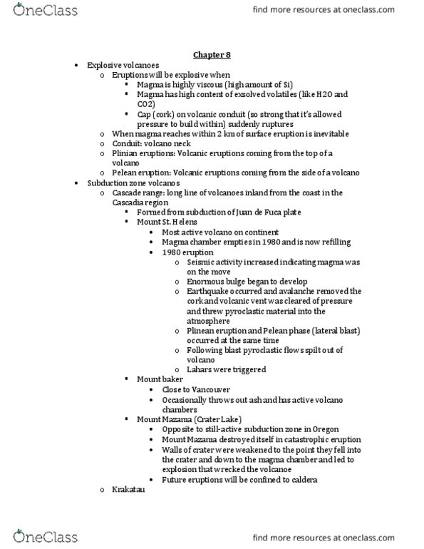 Earth Sciences 2240F/G Chapter Notes - Chapter 8: Alkali Basalt, Basalt, Solid Solution thumbnail