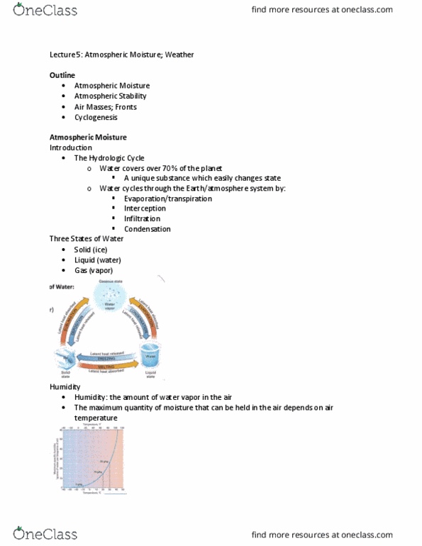 GEO 110 Lecture Notes - Lecture 5: Supercooling, Cumulonimbus Cloud, Puffy Amiyumi thumbnail