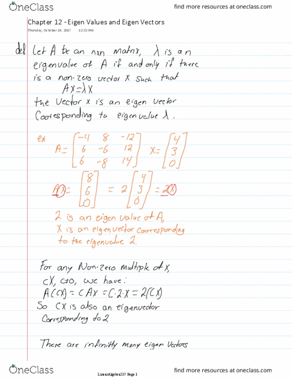 MATH 237 Lecture 22: Chapter 12 - Day 22 thumbnail