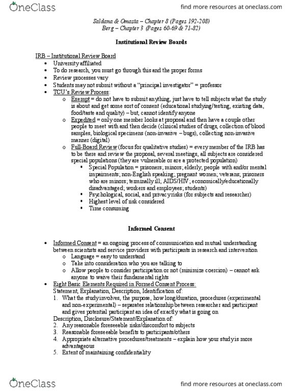 CRJU 30223 Lecture Notes - Lecture 4: Implied Consent thumbnail