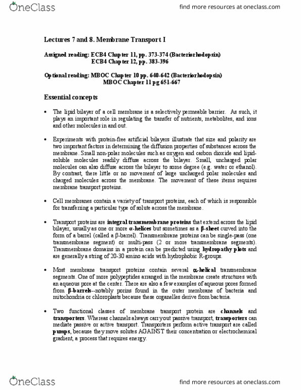 BIOL 3202 Lecture Notes - Lecture 8: Cytosol, Lysosome, Protozoa thumbnail