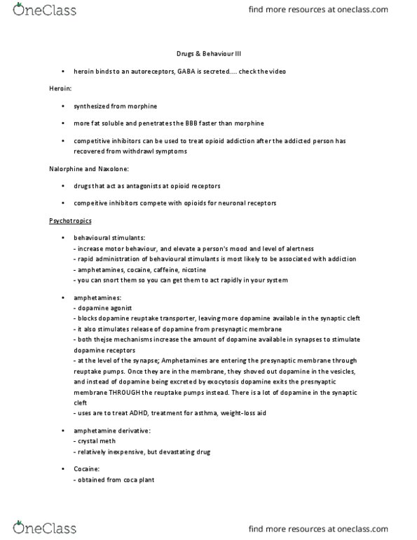 PSY 2301 Lecture Notes - Lecture 10: Frontal Lobe, Basal Ganglia, Asthma thumbnail