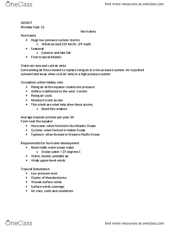 GEO 207 Lecture 4: hurricane notes thumbnail