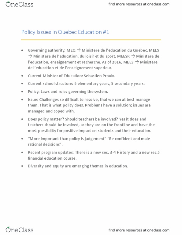 EDEC 247 Lecture 1: Policy Issues 1 thumbnail