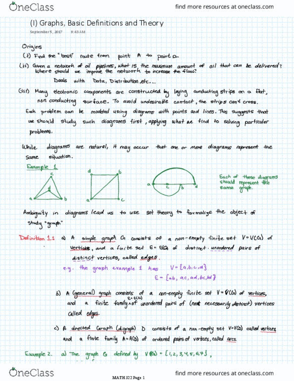 MATH322 Chapter 1: Math 322 Chapter 1 Notes thumbnail