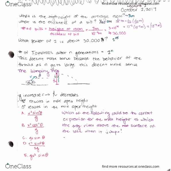 PHYSICS 5A Lecture 2: Physics 5A Lecture 2 & 3 Notes thumbnail