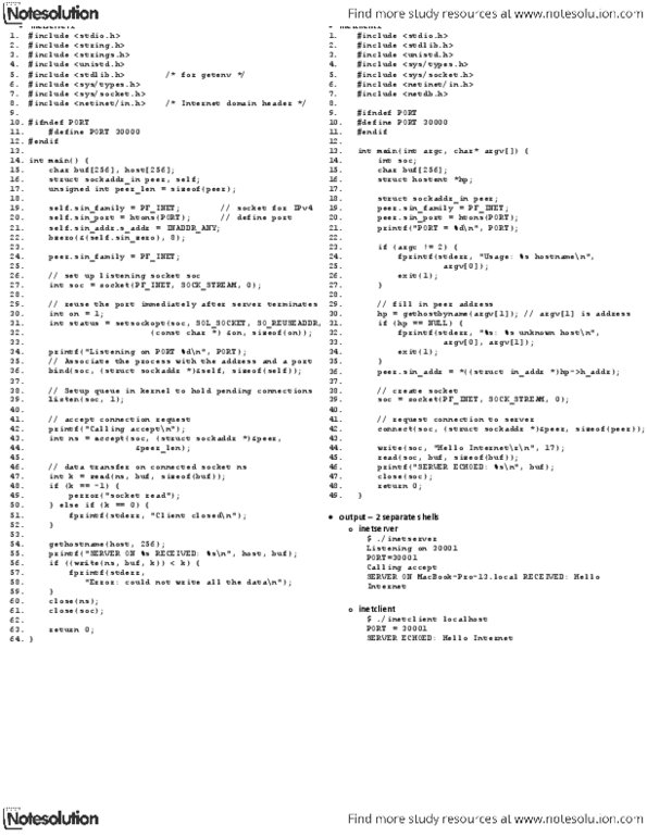 CSC209H1 Lecture Notes - Entry Point, C String Handling, System On A Chip thumbnail