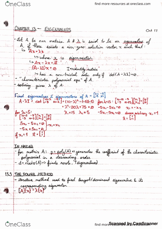 MTH 510 Lecture 9: Chapter 13 thumbnail