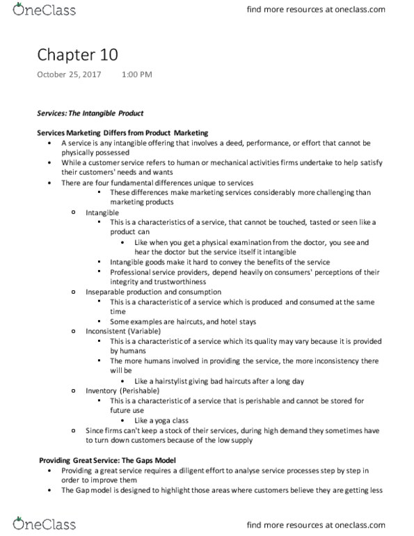 ADM 2320 Chapter Notes - Chapter 10: Competitive Service thumbnail