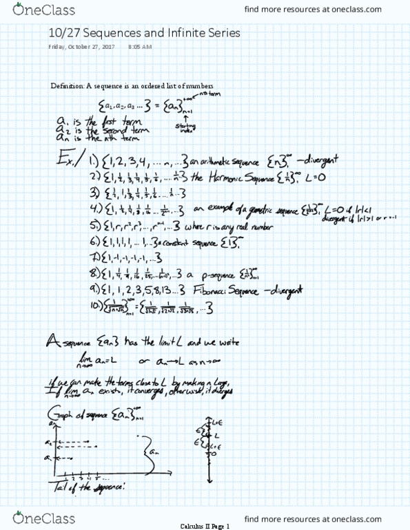 MATH-182 Lecture 20: MATH 182 Lecture 20: Calculus II: Sequences and Infinite Series thumbnail