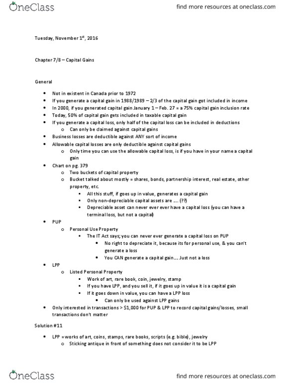 COMMERCE 4SD3 Lecture Notes - Lecture 8: Only Time, Stock Split, Retained Earnings thumbnail