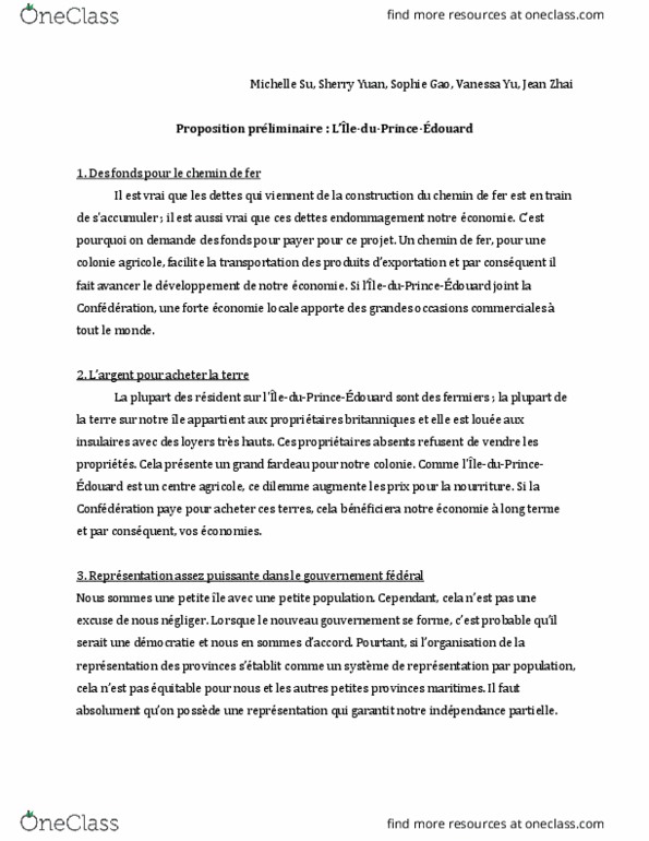 HIST 101 Lecture Notes - Lecture 10: Le Droit, Le Monde, Regions Of France thumbnail