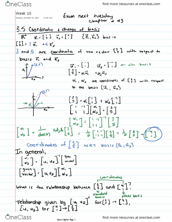 MATH 2660 Lecture Notes - Lecture 10: Linear Algebra thumbnail