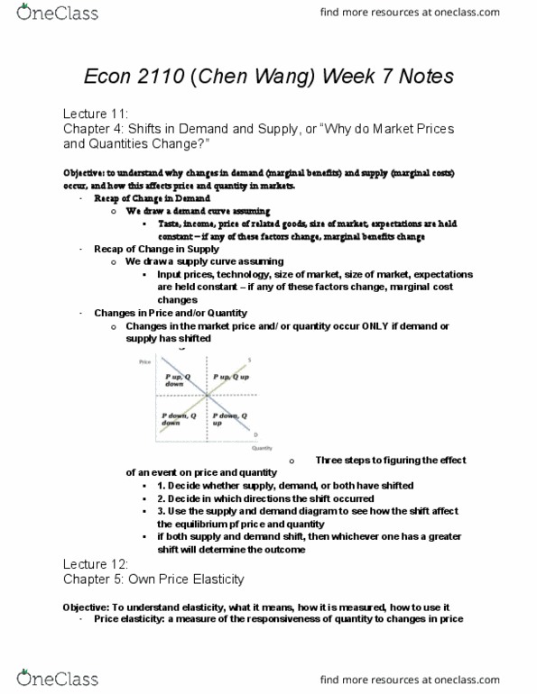 ECON-2110 Lecture Notes - Lecture 20: Demand Curve, Marginal Cost thumbnail