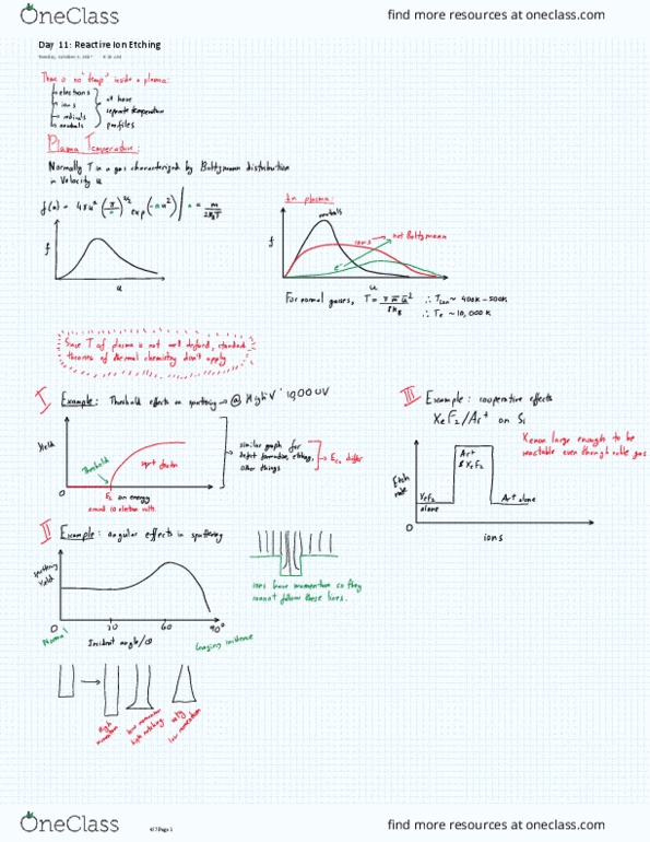 CHBE 457 Lecture Notes - Lecture 11: Reactive-Ion Etching thumbnail