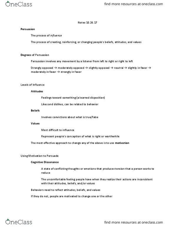 CMS 306M Lecture Notes - Lecture 8: Counterargument, Consequentialism, Pole And Polar thumbnail