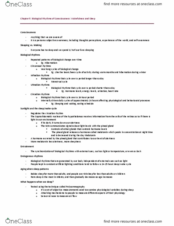 PSYC 1200 Chapter Notes - Chapter 5: Psilocybin, Frontal Lobe, Problem Solving thumbnail
