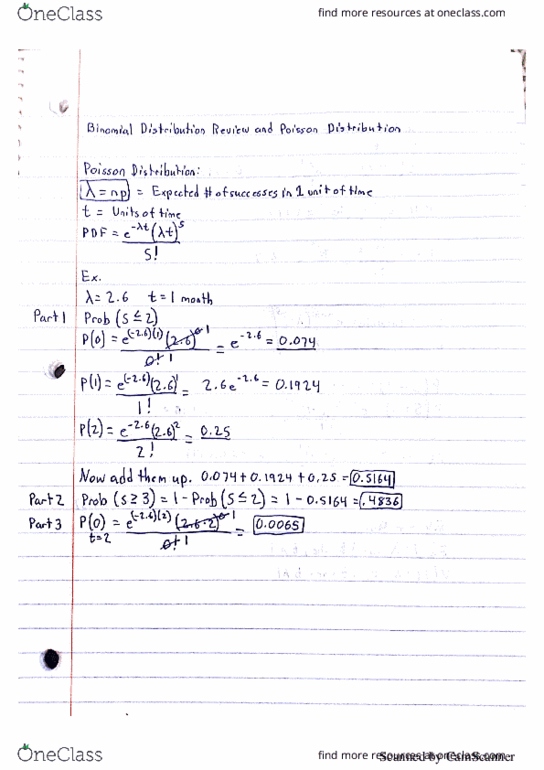 ECON 106 Lecture 8: lecture 8 handwritten notes thumbnail