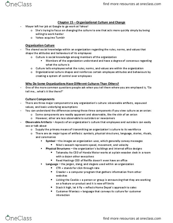 Management and Organizational Studies 2181A/B Chapter Notes - Chapter 15: Proactivity, Northwest Airlines, Jetblue thumbnail