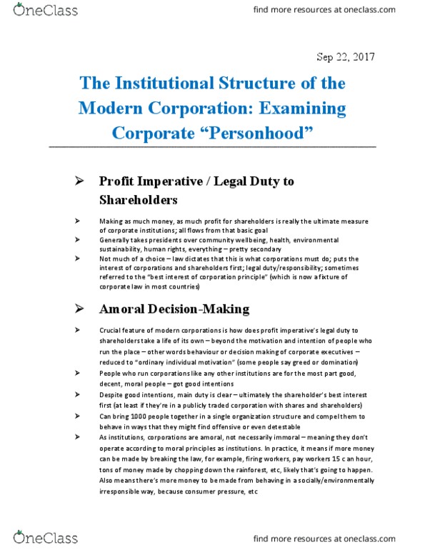 ENST 2500 Lecture Notes - Lecture 8: Credit Suisse, Unicredit, List Of Oil Exploration And Production Companies thumbnail