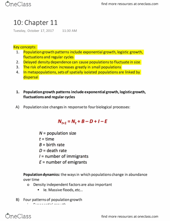 Biology 2483A Lecture Notes - Lecture 10: Genetic Drift, Habitat Fragmentation, Allele thumbnail