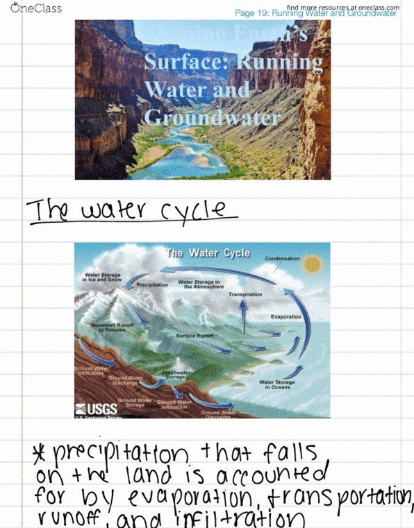 ESC-1000 Lecture 15: Running Water and Groundwater thumbnail