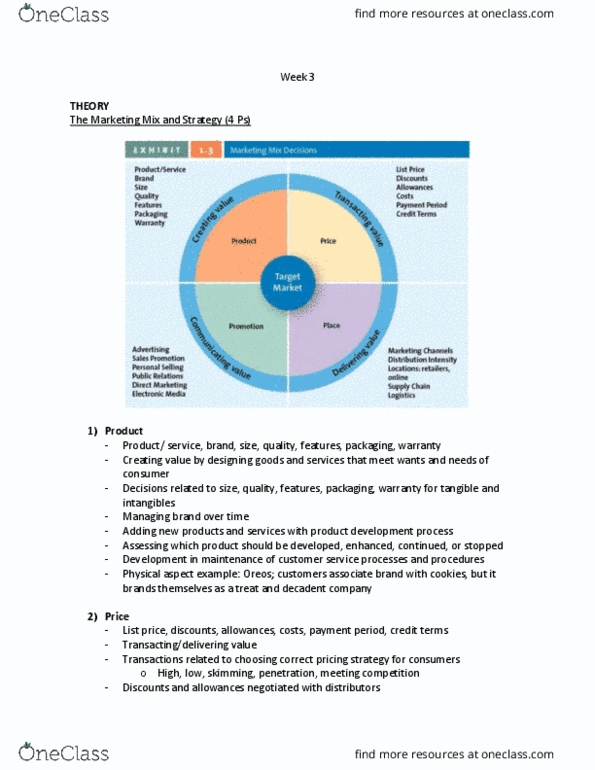 MKT 100 Lecture Notes - Lecture 1: Competitive Advantage, Herfindahl Index, Air Canada thumbnail