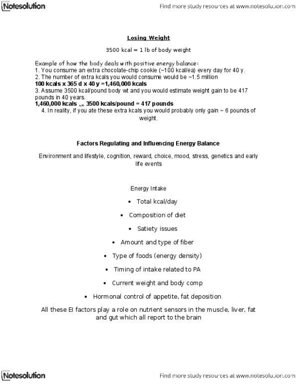 PEDS334 Chapter Notes -Energy Density, Twin, Sedentary Lifestyle thumbnail