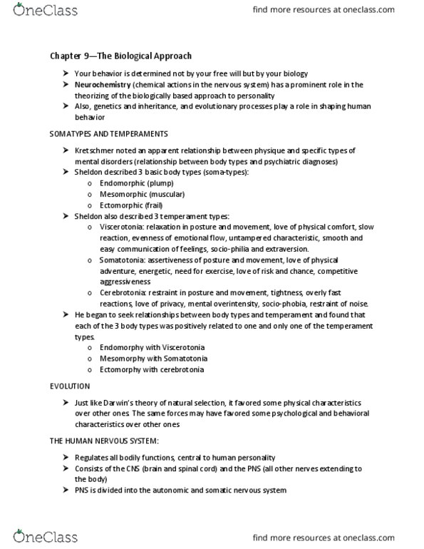 PSYC 2130 Lecture Notes - Lecture 12: Monoamine Neurotransmitter, Tryptophan, Reuptake thumbnail