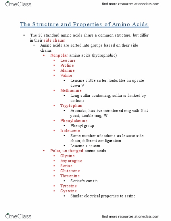 BICH 410 Lecture Notes - Lecture 4: Thyroid Hormones, Organelle, Reagent thumbnail