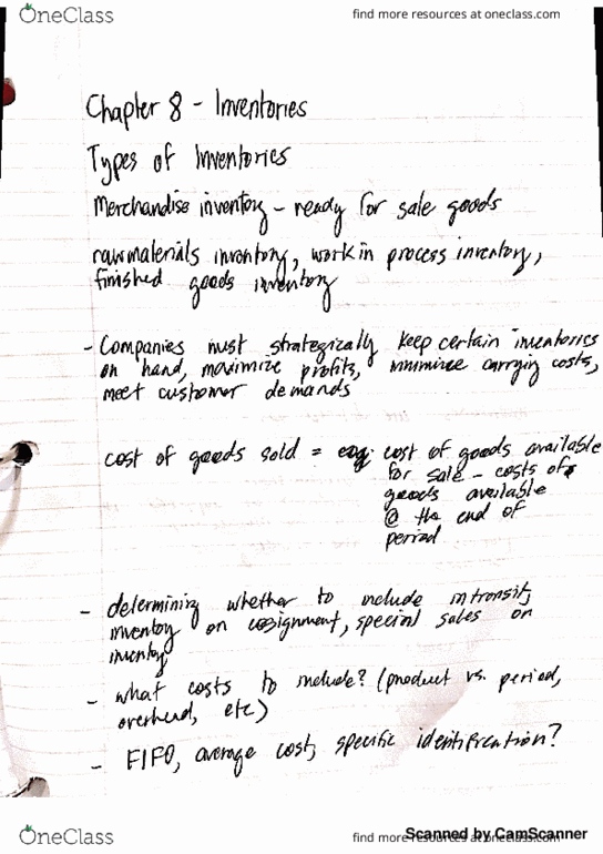 MGT220H5 Lecture 9: Lecture 9: Chap 8 thumbnail