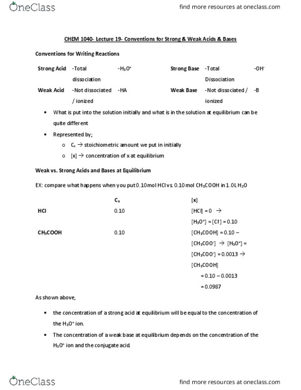 CHEM 1040 Lecture Notes - Lecture 19: Spectator Ion, Rice Chart, Ph thumbnail