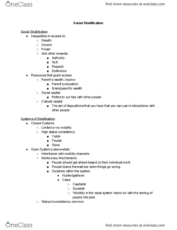 SOCIOL 103 Lecture Notes - Lecture 18: Koch Family, American Legislative Exchange Council, Civil Rights Act Of 1964 thumbnail