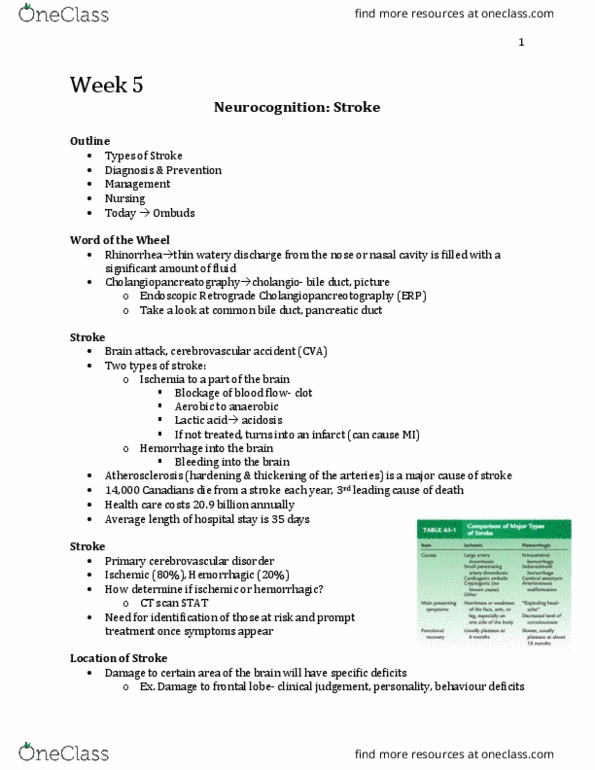 Nursing 3910A/B Lecture Notes - Lecture 5: Intubation, National Institutes Of Health Stroke Scale, Vital Signs thumbnail